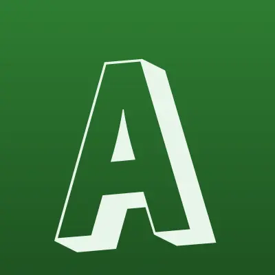 Атлантис, продовольственный магазин, лого-визитка